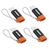 Nota importante: este adaptador lightning a USB C solo permite cargar y sincronizar datos entre el teléfono móvil y el ordenador; capacidad de vídeo y audio OTG, auriculares, lápiz A-pple (1. generación), ratón, teclado, unidad flash, lector de tarjetas, impresoras, micrófonos, cámaras y otras conexiones de dispositivos no son compatibles.