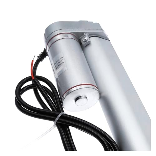 Vérin électrique blanc haute précision 24V mécanique intégrée 500N course 400