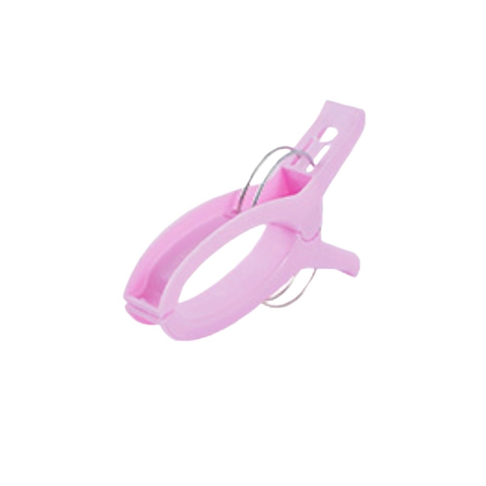 100/400Pcs Plastic Clothespins Clips Reusable Fixed Laundry Sunbed Lounger Clothes Pegs Home Bathroom Organization for Washing Line(Pink,100pcs)