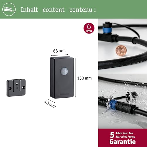 Télécommande Zigbee Paulmann 18012 capteur extérieur