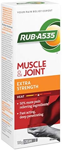RUB A535 EXTRA STRENGTH CREAM For Relief of Arthritis, Rheumatic Pain, Muscle Pain, Joint & Back Pain 100 g