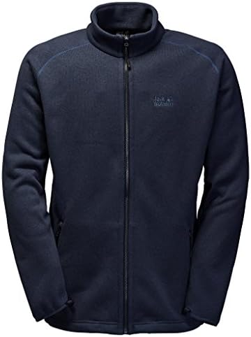 Jack Wolfskin Men's Caribou Altis Jacket, Night Blue, Medium