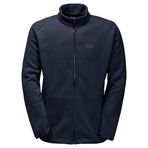 Jack Wolfskin Men's Caribou Altis Jacket, Night Blue, Medium