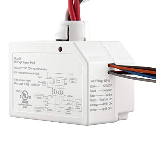 ENERLITES Ceiling Sensor Low Voltage Power Pack for Low Voltage Sensor