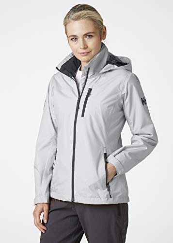 Miniatura 2 de Helly Hansen W Crew Hooded Midlayer Jacket, Forro Polar Mujer, Grey Fog, 3xl