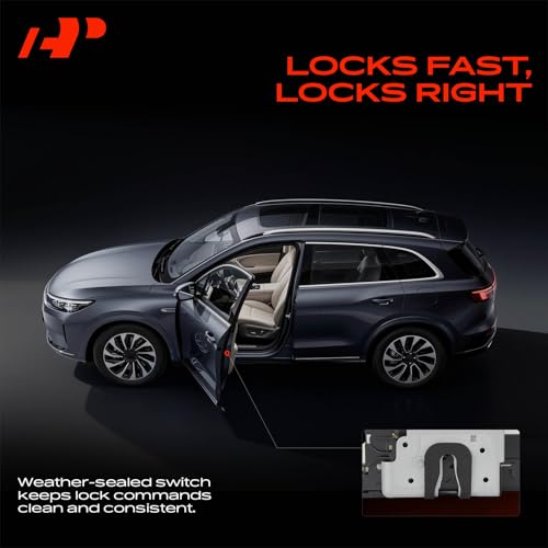 Image of A-Premium Front Left Driver Side Door Lock Actuator Compatible with Ford Flex 2013-2019 & Lincoln MKT 2013-2019, for Model with Passive Entry, Front Driver Side Door Lock Latch Actuator