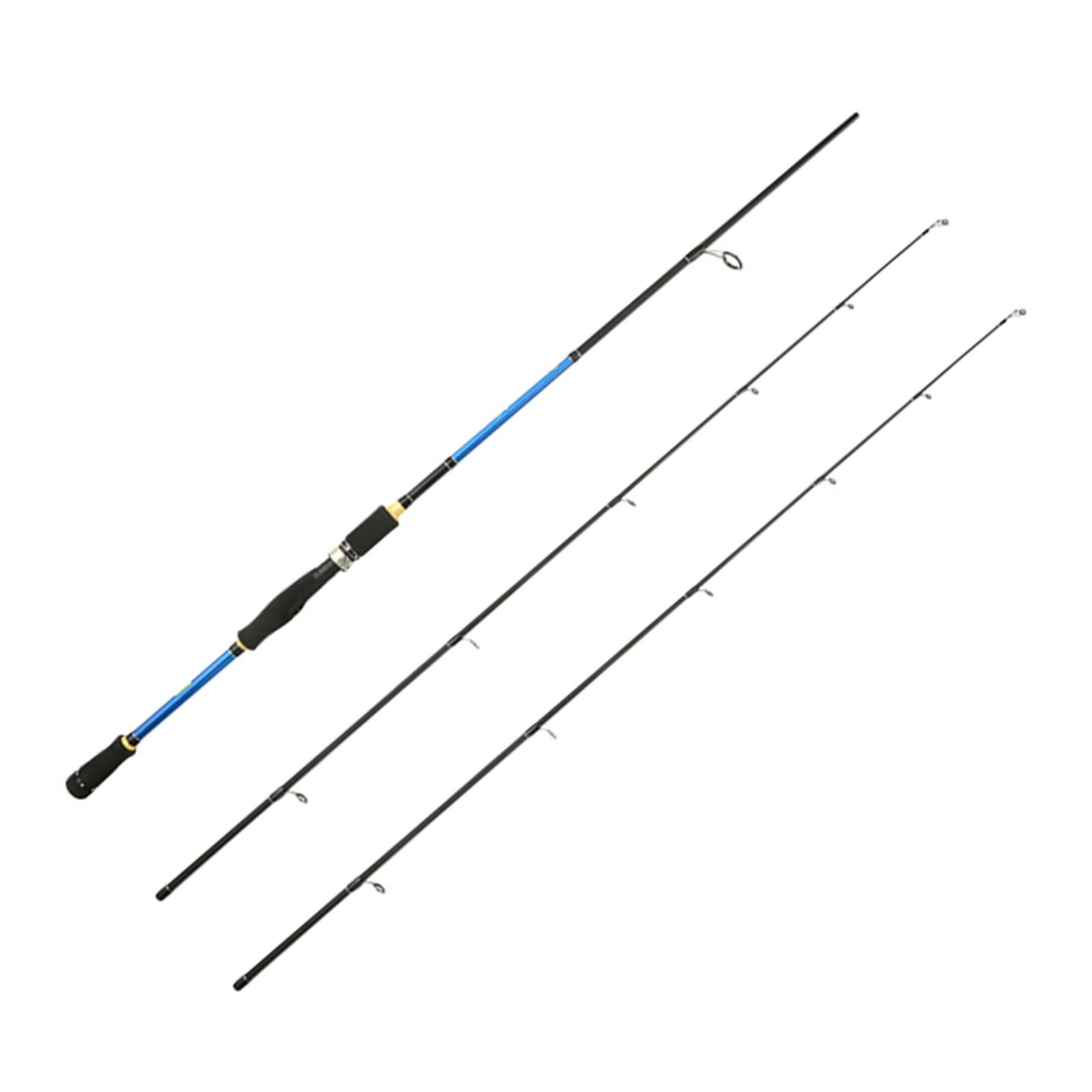 Caña de pescar spinning con puntas dobles de 1,8 a 2,4 metros