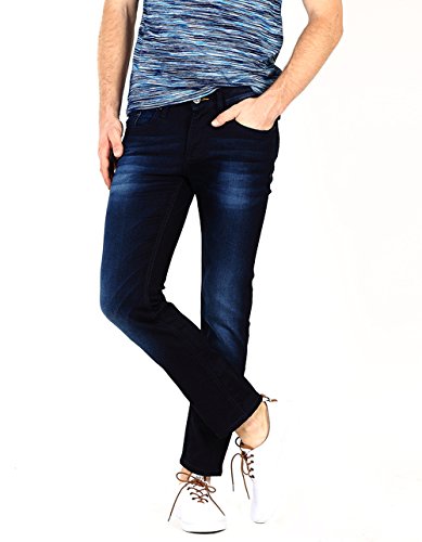 Image of BASICS Cotton Stretch Men's Jeans | Smart Casual Denim | Ultra-flexible stretch cotton denim. Modern style. Durable, breathable & built for all-day travel comfort.