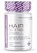 Produktbild Hair - Haare, Haut und Nägel Komplex mit Biotin, Süßlupine und Goldhirse - Haarvitamin hochdosiert Vegan - 90 Kapseln - Made in Germany