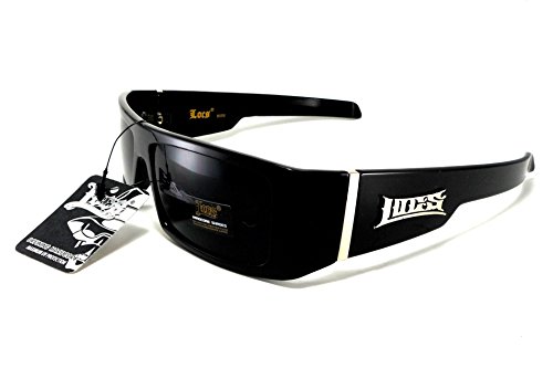 Locs Hardcore Gangster Thug Biker Sunglasses Mens Black Lc59