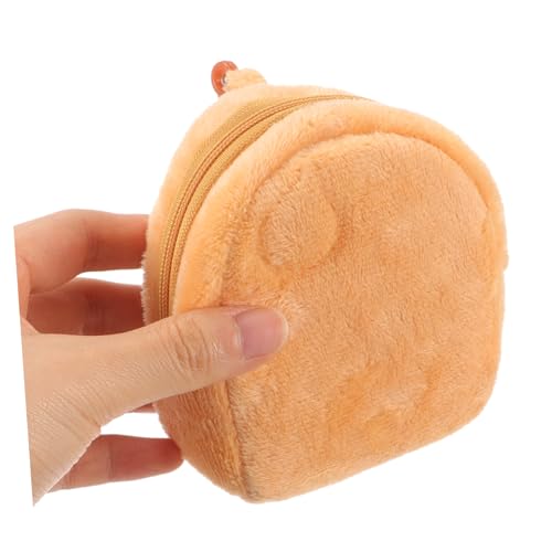 BESPORTBLE Candy Color Plush Coin Purse Keychain for Boys and Girls Cute Cartoon Change Pouch Wallet Small Organizer Bag for Boys and Girls4