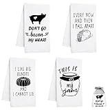 Nialnant Decorative Kitchen Towels,Cute Dish Towels for Drying Dishes,Funny Gift Perfect for Housewa