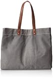 MAIKA Recycled Canvas Carryall Tote Bag, Waxed Ash