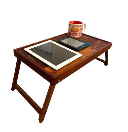 Wood Chop Foldable Multipurpose Work from Home Office Laptop Table/Bed Desk/Breakfast Table, Acacia Wood,50 X 30 cm, Brown (B0C2VN2TDH) Amazon Price History, Amazon Price Tracker