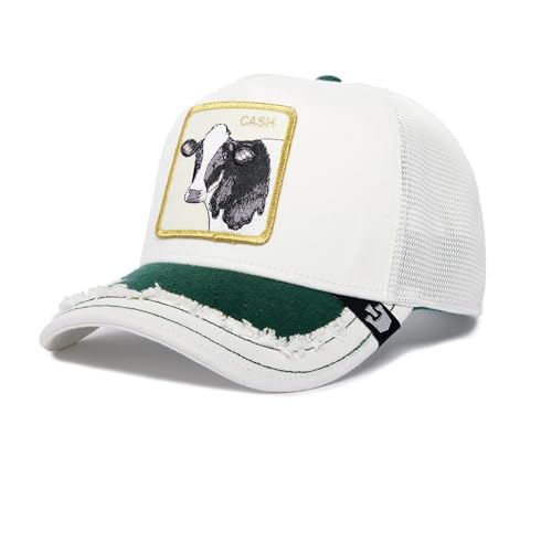 Goorin Bros. Trucker Cap Silky Cow White Weiß, Size:OneSize