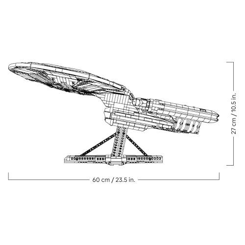 Star Trek: U. . . Enterprise NCC 1701 D - vue 8