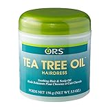 ORS Tea Tree Oil Hairdress 5.5 oz (Pack of 6)