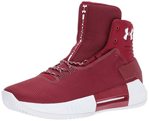 Under Armour Men's Team Drive 4DISC, Cardinal (606)/Cardinal, 12