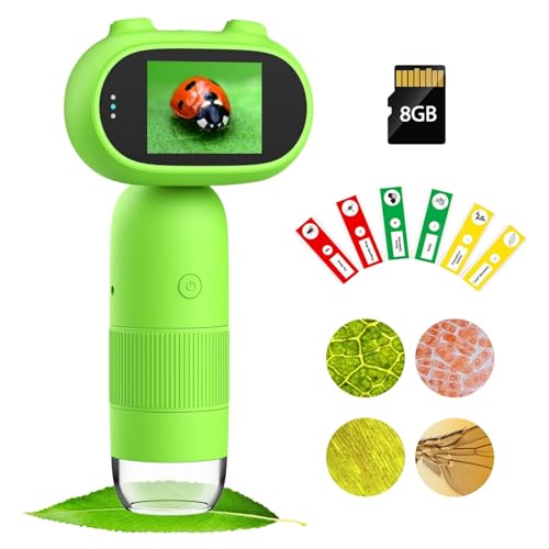 Aikokkl Kids Digital Microscope Camera...