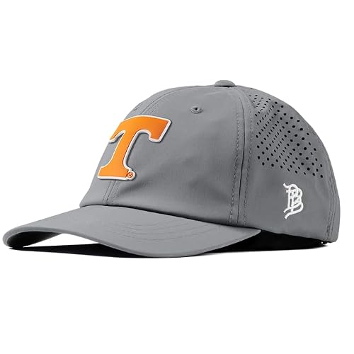 Branded Bills Officially Licensed x Tennessee Volunteers Slate Performance Dad Hat Block PVC