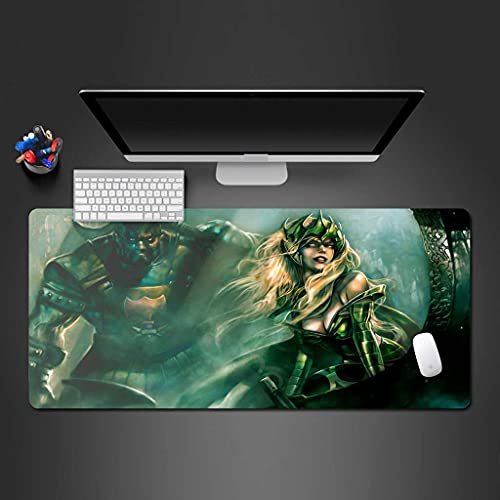 Tapis de souris gaming XXL idéal pour aménager un grand bureau de gamer immersif