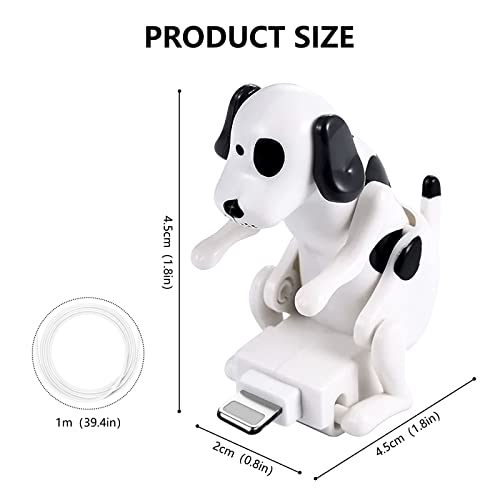 Image of Funny Humping Dog Fast Charger Cable - Dog Charging Cable,Portable Stray Dog Charging Cable,Dog Toy Smartphone USB Cable Charger,for iPhone Type-C Various Models Phones.