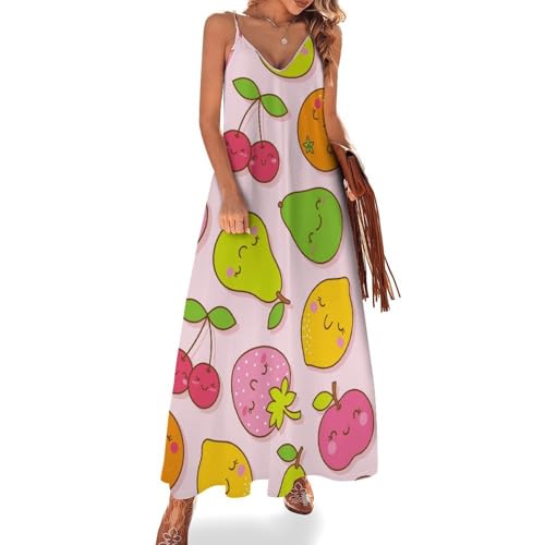 Robe longue femme été plage voyages maxi sans manches imprimée