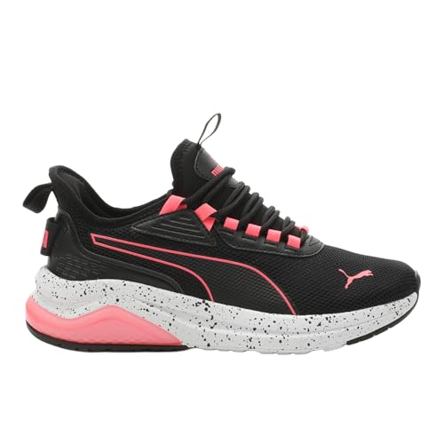 PUMA Womens Amplifier Speckle Lace Up Sneakers Shoes Casual - Black - Size 9 M