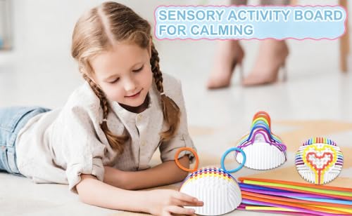 HPSH Pull String Sensory Ball with 16 Silicone Strings, Stress Relief Toy for Kids & Adults, Helps Improve Focus & Hand-Eye Coordination, Great for Travel, Classroom, Desk & Birthday Gift - Image 6