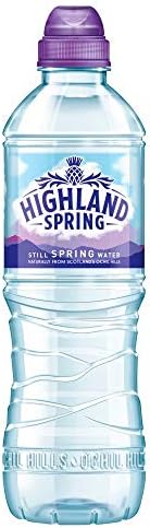 Highland Spring Still Spring Water Sports Cap, 12 x 500ml