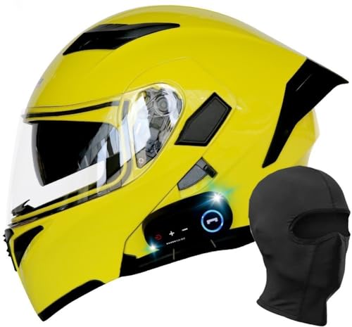Casque de moto modulable avec Bluetooth homologué scooter L à XXL