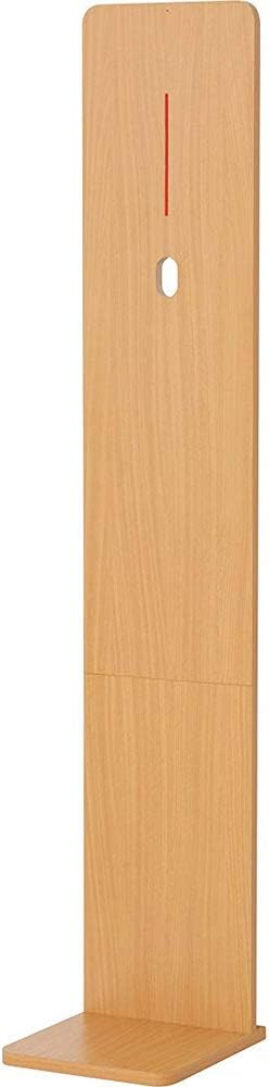 Family Life 0346410 Slim Cleaner Stand, Natural, Size: Approx. W 9.4 x H 51.2 x D 10.6 inches (24 x 130 x 27