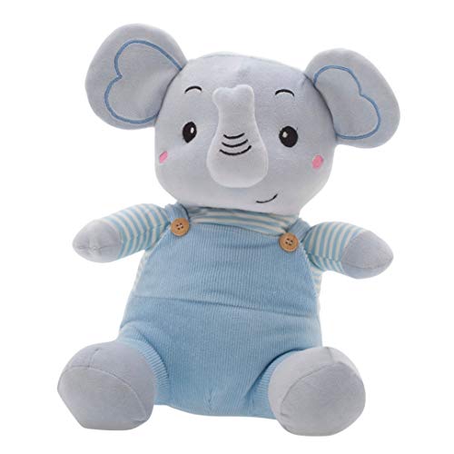 Zip Fran Elefante Azul Bebê