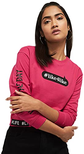 Image of Max Women's Viscose-Nylon Round Neck Sweatshirt