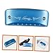 JOINPAYA Harmonica Beginner Performance Instrument 7 Hole d Key Diatonic Musical All Ages