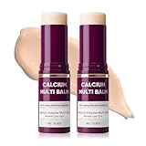 JIAZAWA All-in-One Moisturizing Balm Stick with Calcium & Collagen – Anti-Aging Skin Repair for Face, Eyes, Lips, Neck – Hydrating Portable Skincare, 2-Pack