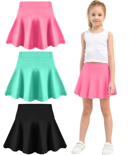 Image of Toddler Skirt Little Girls Athletic Uniform Skorts Golf Outfit Cheer Tennis Skirts with Shorts