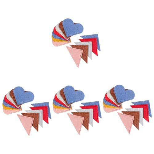 Marque pages cuir DOITOOL 12 pièces x4 assortiment triangles colorés pour lecture