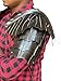 SKYNOTCH Medieval Nazgul Witch King Pauldrons Armor Shoulder Cosplay Halloween Costume