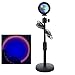 Produktbild Sunset Table Lamp Rainbow Projection Lamp LED Light Projektionslampe Regenbogen Sonne USB Projektor Lichter 360 ° Drehung Romantische Beleuchtung Schlafzimmer Bedroom Background Deko (1#)
