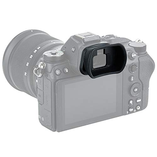 PROfezzion Visor Ocular Silicona Suave de Largo y Extendido para Nikon Z5, Z6, Z6II, Z7, Z7II Cámara Reemplazo Nikon DK 29
