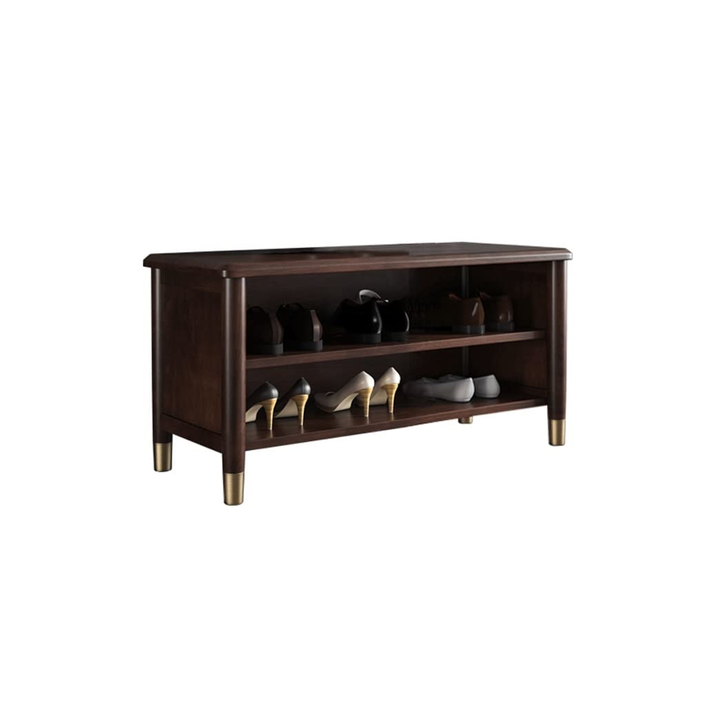Banquette de rangement haut de gamme et meuble à chaussures au design scandinave