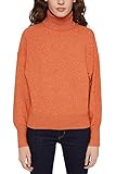 Extrémités côtelées edc by Esprit 101cc1i310 Sweater, 834/Golden Orange 5, XL Femme