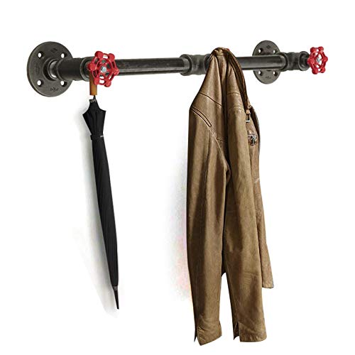 Toallero de estilo vintage industrial, toallero para baño, cocina