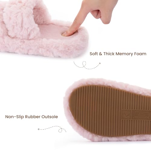 Image of RockDove Women's Pluffie Open Toe Slippers