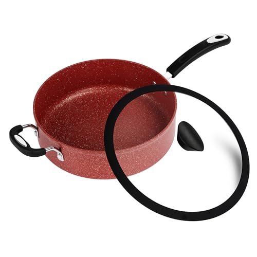 Image of The All-In-One Stone Sauce Pan by Ozeri - 100% APEO, GenX, PFBS, PFOS, PFOA, NMP and NEP-Free German-Made Coating