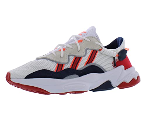 adidas Ozweego Mens Shoes Size 9.5, Color: White/Cream/Navy-White