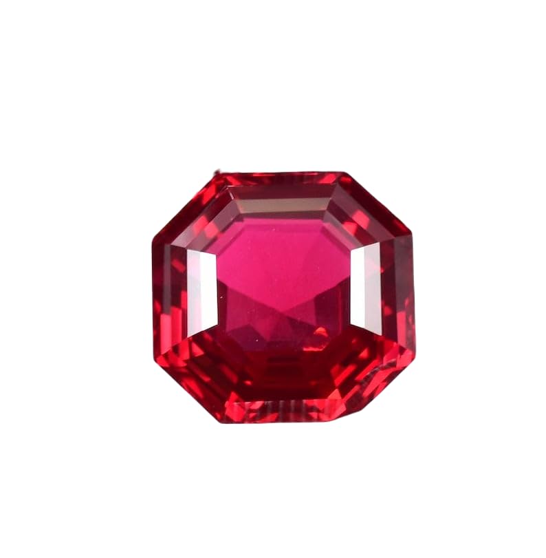 Rubis naturel taillé de 18x17mm, la gemme idéale pour un collier à offrir