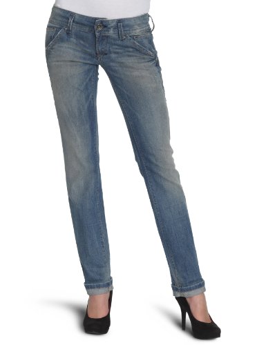 Fornarina Textil Damen Jeanshose/ Lang BER1A09D589KZ, Gr. 30, Blau (indigo denim)