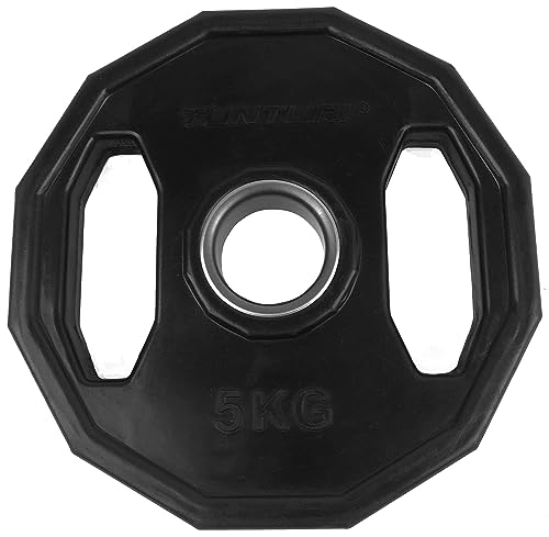 Tunturi-Fitness 14TUSCL274 Plaques en Caoutchouc Olympiques 5,0 kg, Unique